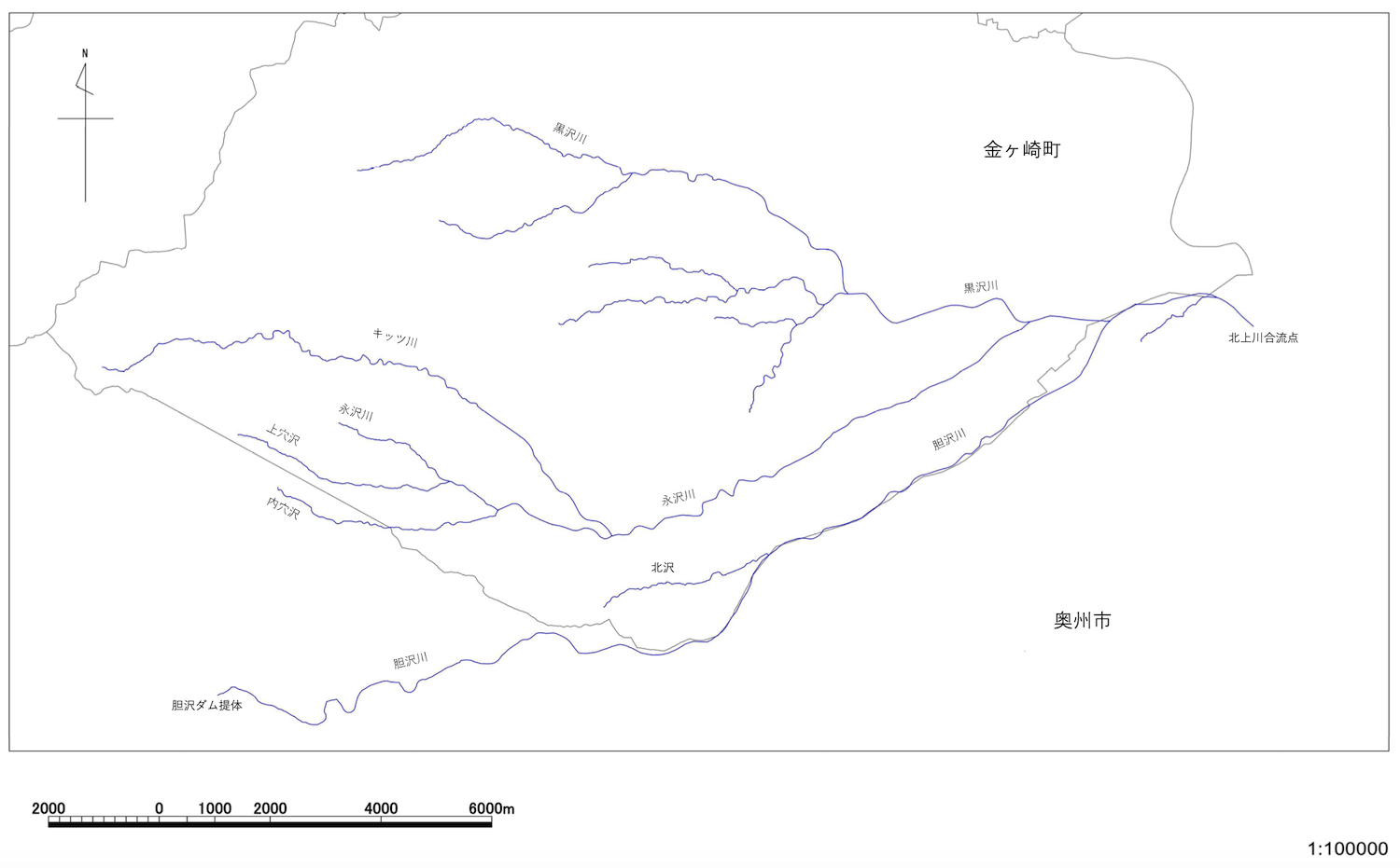 胆沢川